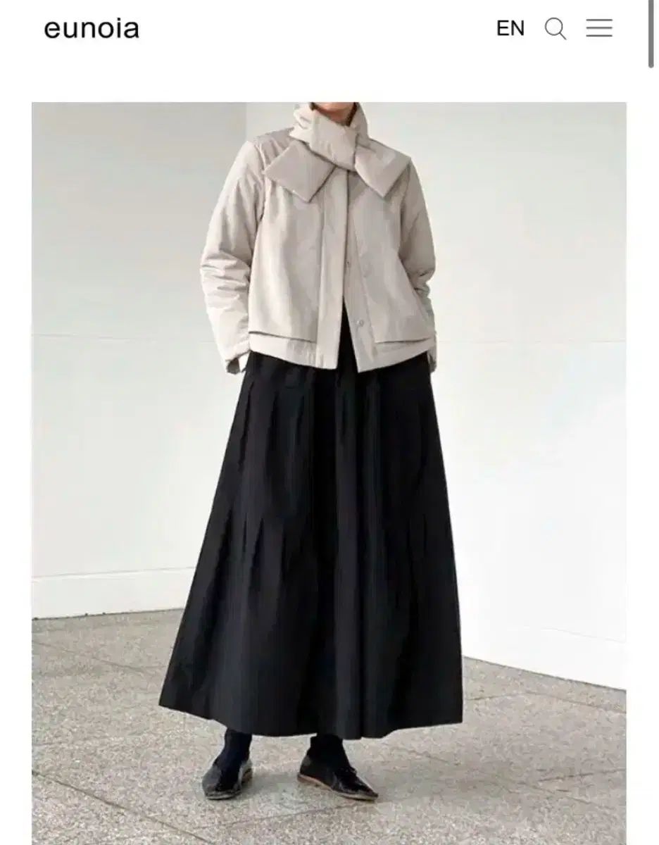 eunoia ユノイア　volume padding pants eunoia ユノイア volume padding pants eunoia - 2023 FALL WINTER