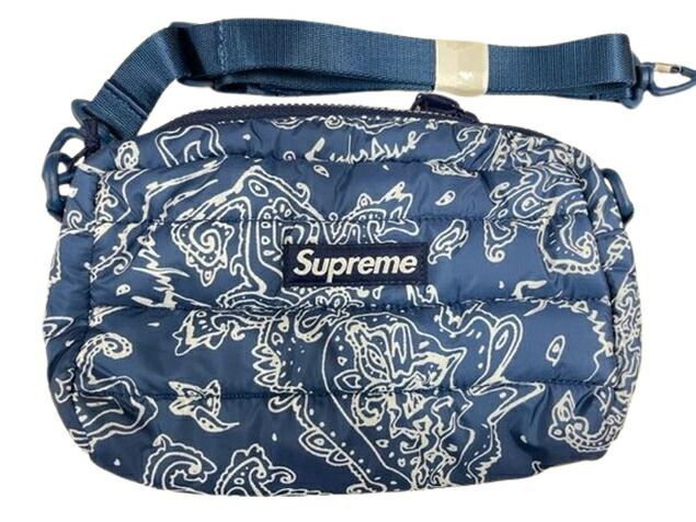 2022AW/Supreme Puffer Side Bag/パファーサイドバッグ/ショルダー