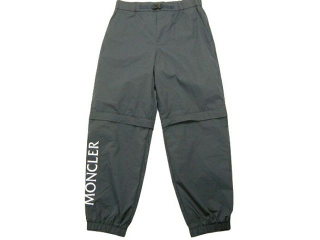 MONCLER モンクレール 2 WAYナイロンパンツ ショーツ ショートパンツ 短パン トラックパンツ キッズサイズ12 A 大人着用可 KIDS 子供 2025 SS 春夏 74 S ダークネイビー系 ナイトブルー キッズ