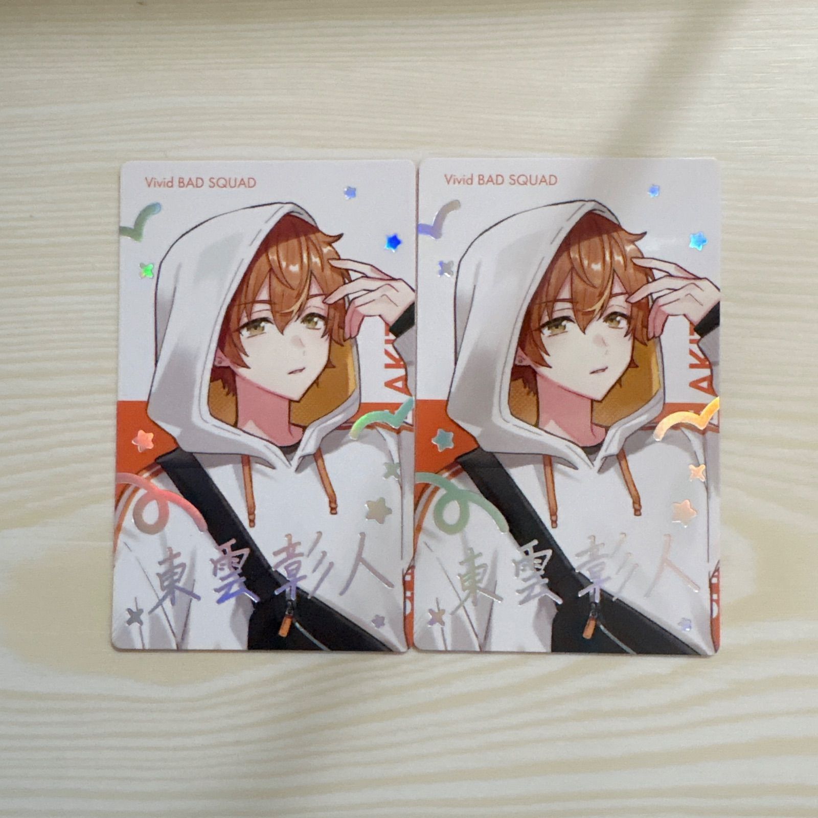 プロセカ クリフェス チェキ 東雲彰人 箔押し プロセカ クリエイターズフェスタ 2025 クリフェス エピカ 東雲彰人