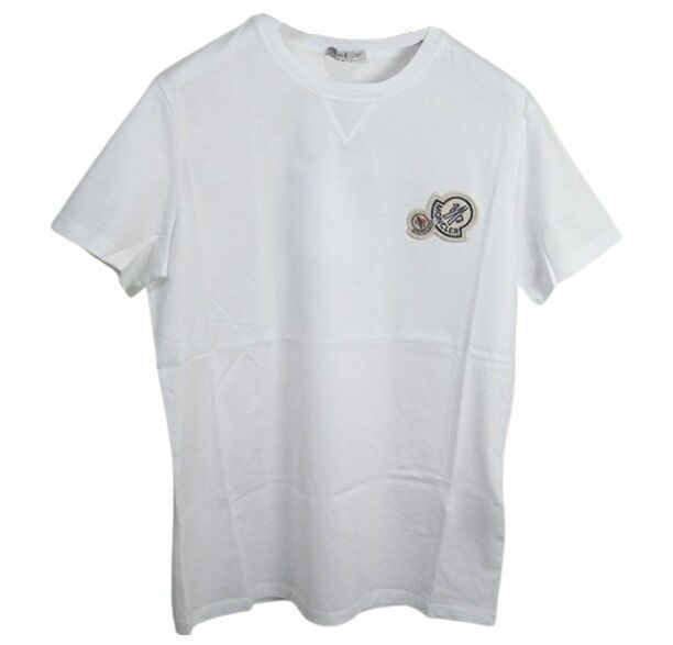 MONCLER/モンクレール/MAGLIA T-SHIRT/2連ロゴワッペンTシャツ/TEE 