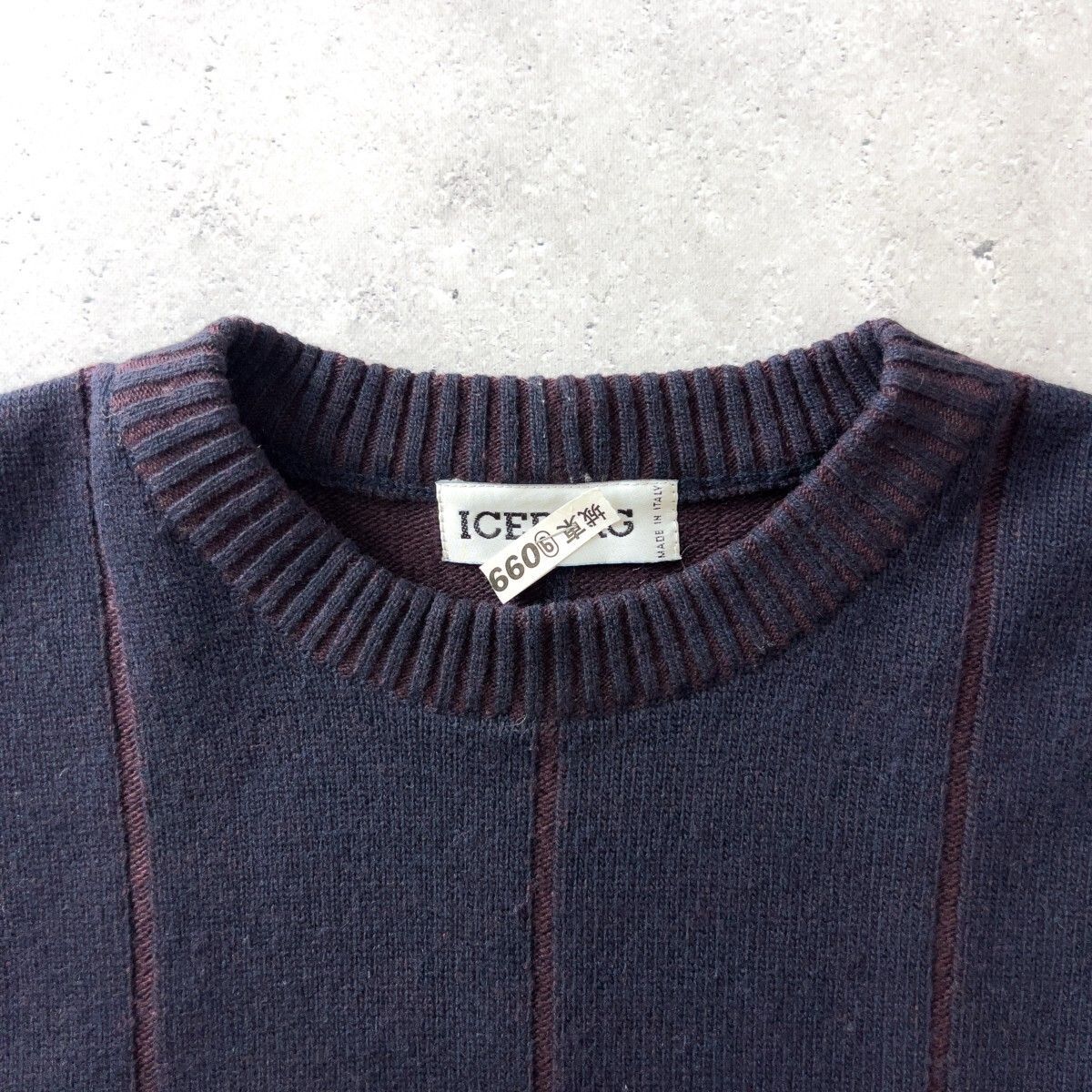 ICEBERG バットマンバージンウールセーターイタリア製