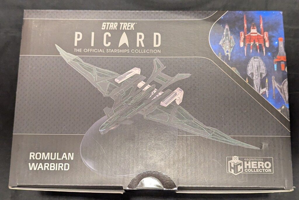 EAGLEMOSS HERO COLLECTOR THE OFFICIAL STARSHIPS COLLECTION ROMULAN WARBIRD