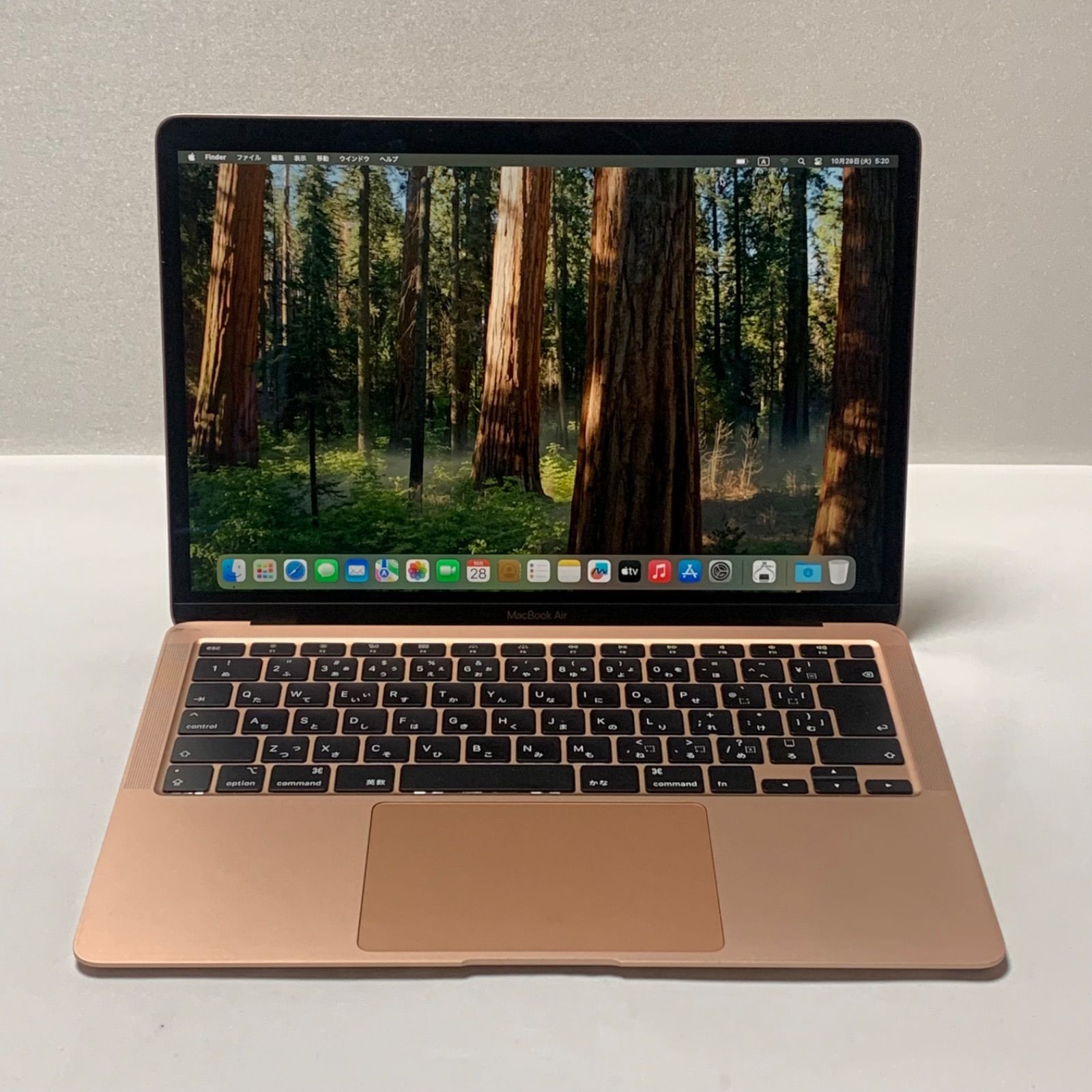 MacBook Air 2020年 SSD256GB メモリ8GB ローズゴールド 13.3インチ パソコン PC