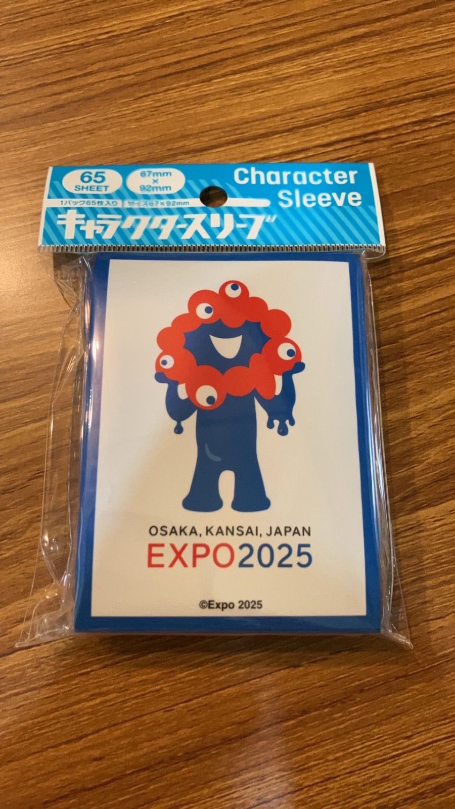 大阪・関西万博公式キャラクター ミャクミャク キャラクタースリーブ
