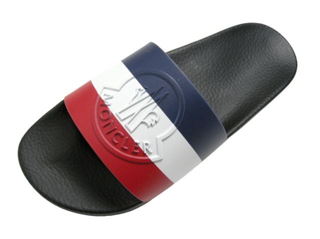 種類1 サイズ39 998 ブラック MONCLER モンクレール BASILE バシレ シャワーサンダル ミュール シューズ ビーチサンダル スライドサンダル スリッパ メンズ 2025 SS 春夏 黒 40 41 42 4