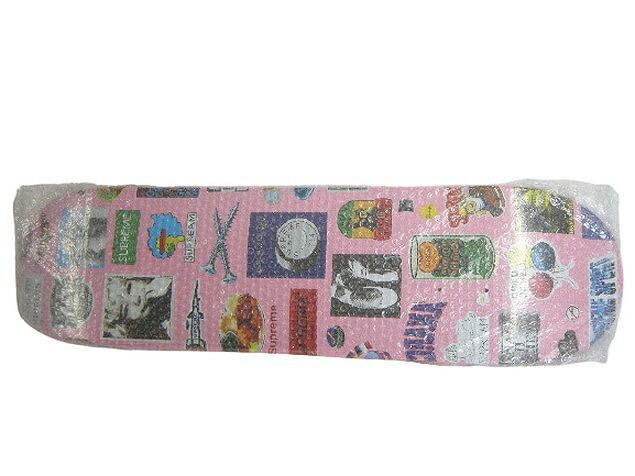 2021SS Supreme シュプリーム Stickers Skateboard Deck ステッカー デッキ スケートボード デッキ スケボー 21SS SS21 春夏 PINK ピンク サイズ8.25 メンズ レディース