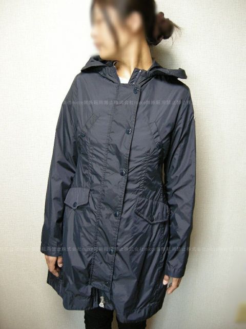 MONCLER モンクレール AUDREY オードリー キッズ14 Aサイズ 大人女性可 KIDS キッズ ガール 2018 SS 春夏 ナイロンコート スプリングコート レインコート ナイロンパーカー ナイロンジャケット 742 ダークネイビー ナイトブルー