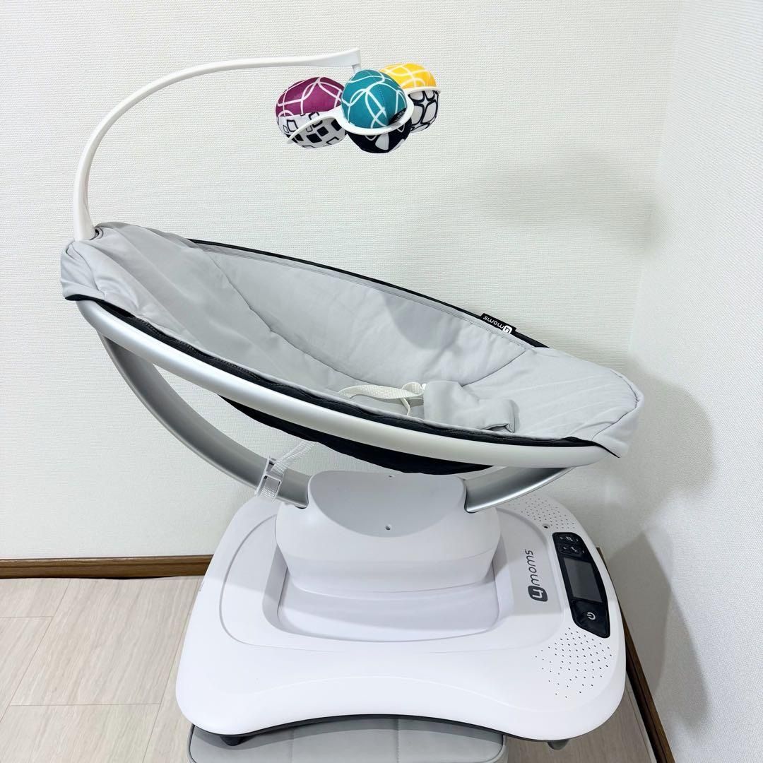 4moms 電動バウンサー 4moms mamaRoo バウンサー グレー 極美品
