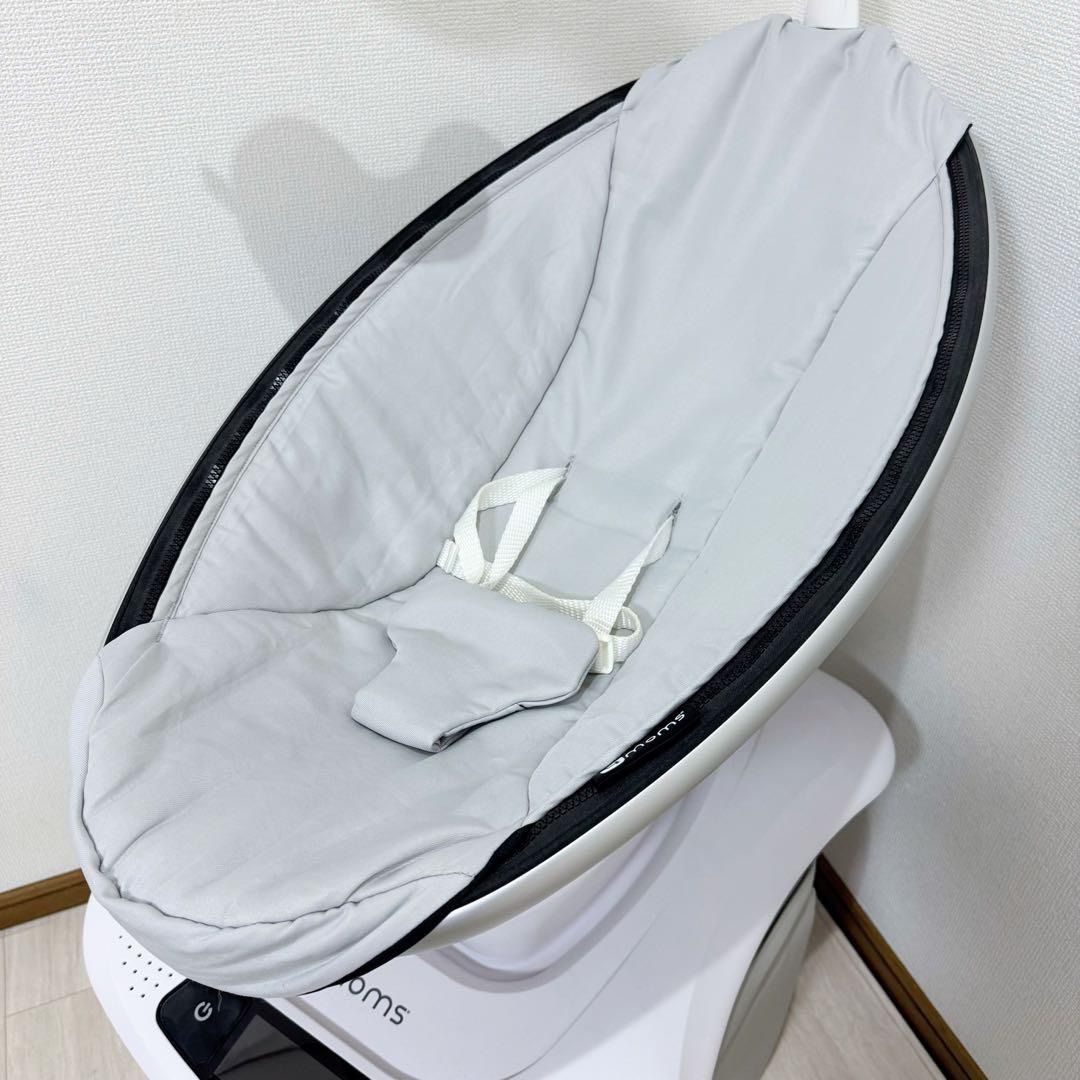 ママルー4.0 クラシック グレー シルバー 電動バウンサー