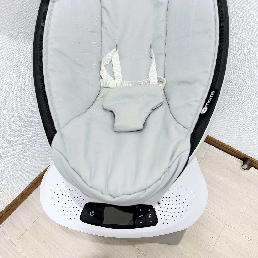 人気　ママルー4.0 4moms 電動バウンサー　クラッシックグレー 新品】4momsママルー4.0（クラシックグレー）｜ベビーズママ