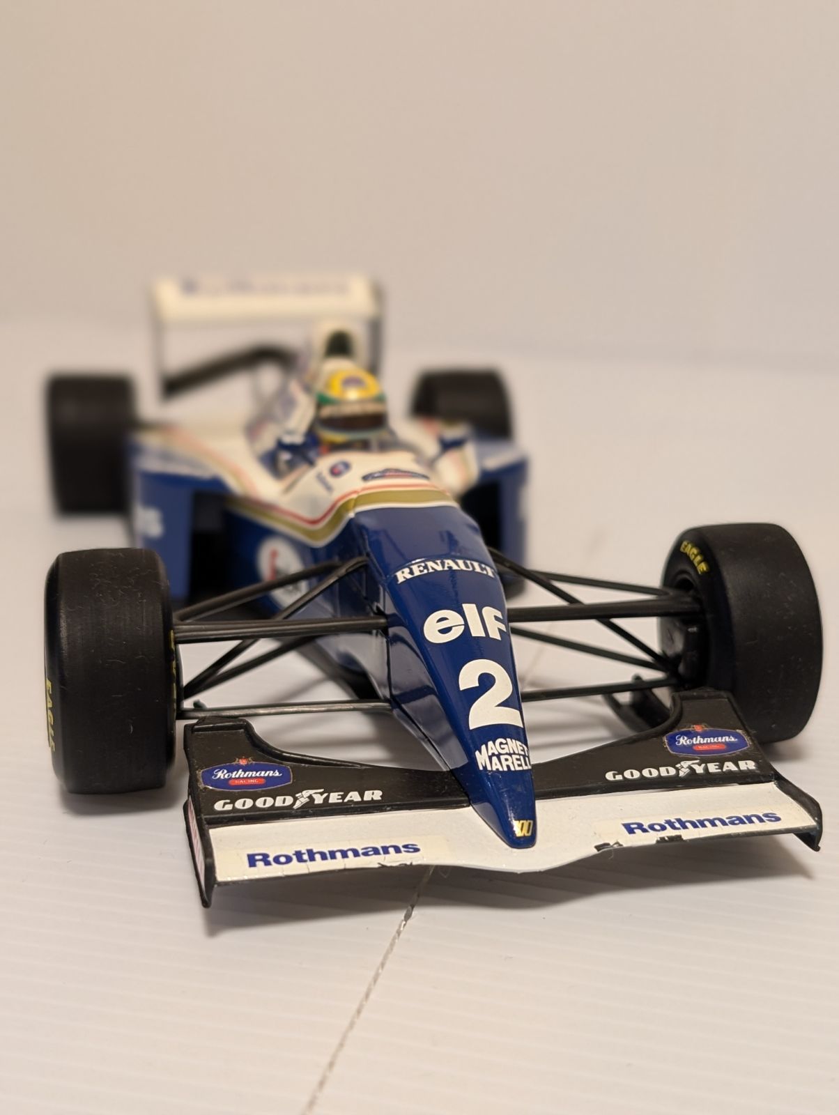 ミニチャンプス 1 18 ウィリアムズFW16 アイルトン セナ