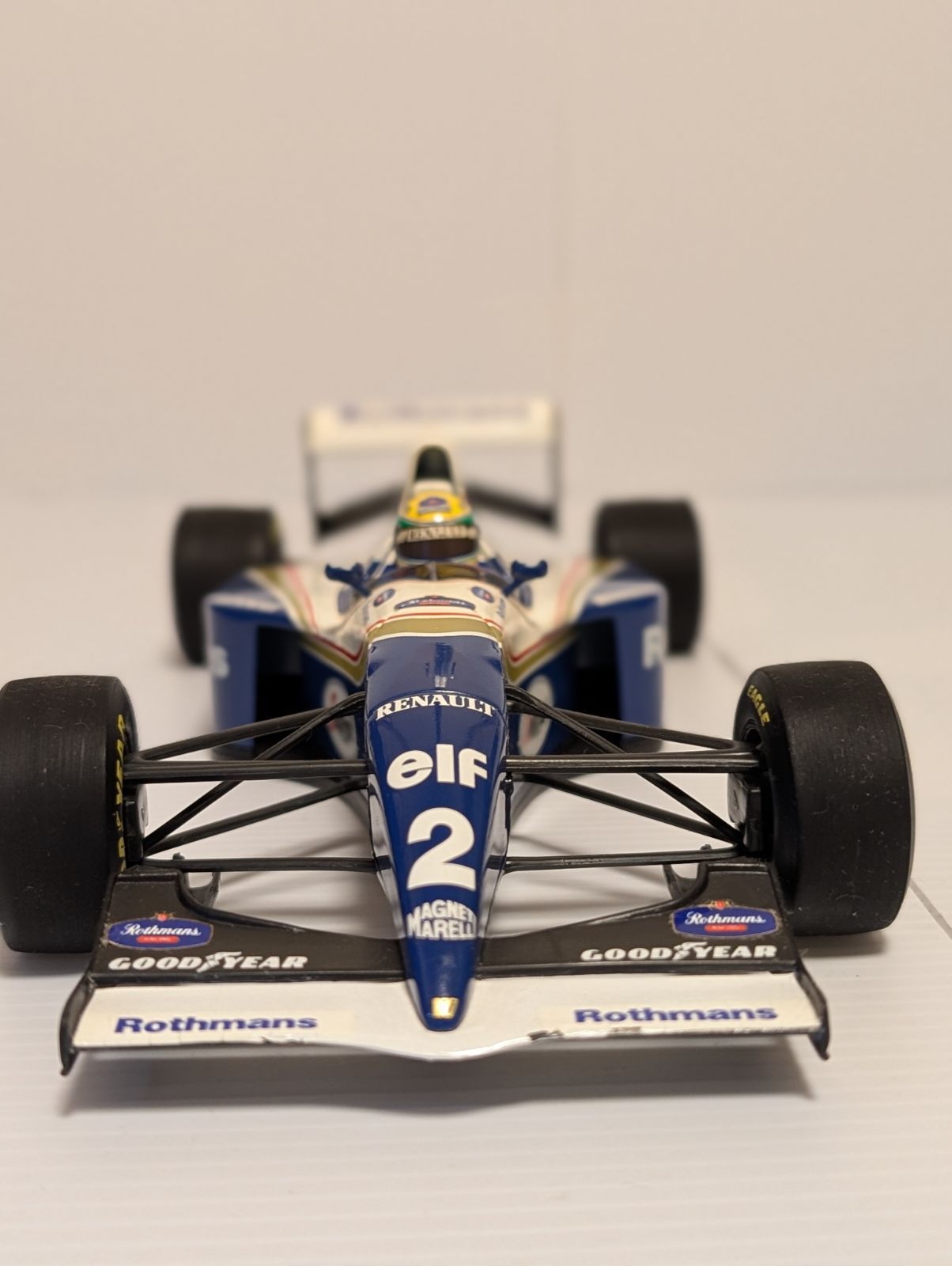 ミニチャンプス 1 18 ウィリアムズFW16 アイルトン セナ