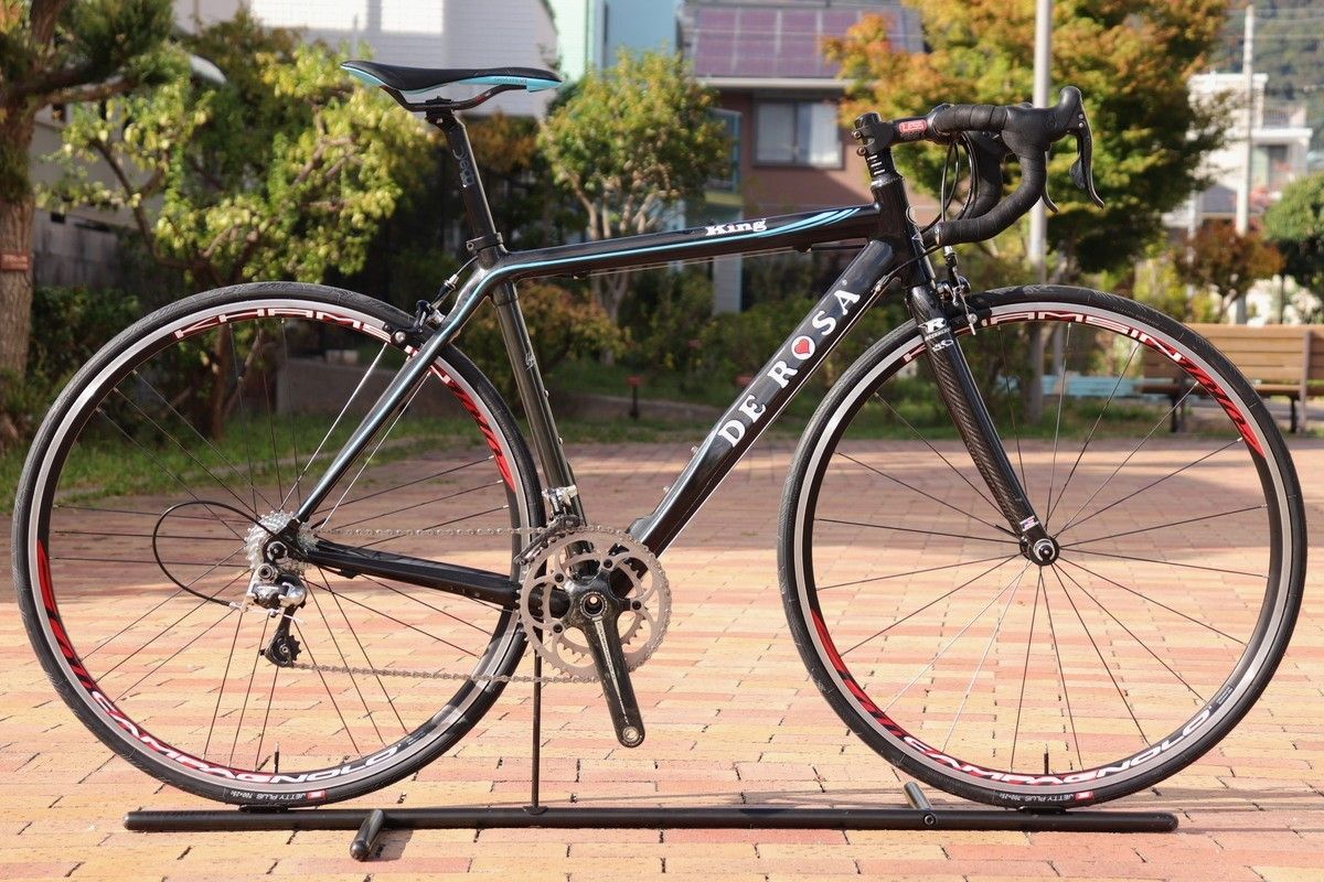 デローザ DE ROSA キング KING 2003年モデル 465サイズ カンパニョーロ レコード 10S カーボン ロードバイク 芦屋店