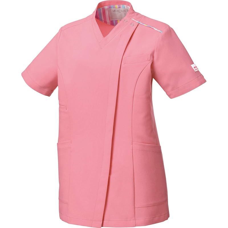 ミッシェルクラン 女性 レディースファスナースクラブ ストレッチ 制電 消臭 工業洗濯対応 MK0002 C-24 グラニウムピンク M 1