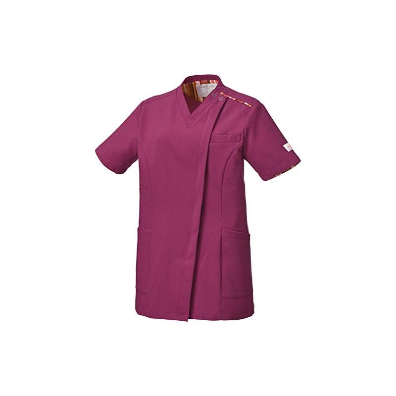 ミッシェルクラン 女性 レディースファスナースクラブ ストレッチ 制電 消臭 工業洗濯対応 MK0002 C-26 バーガンディ S 0