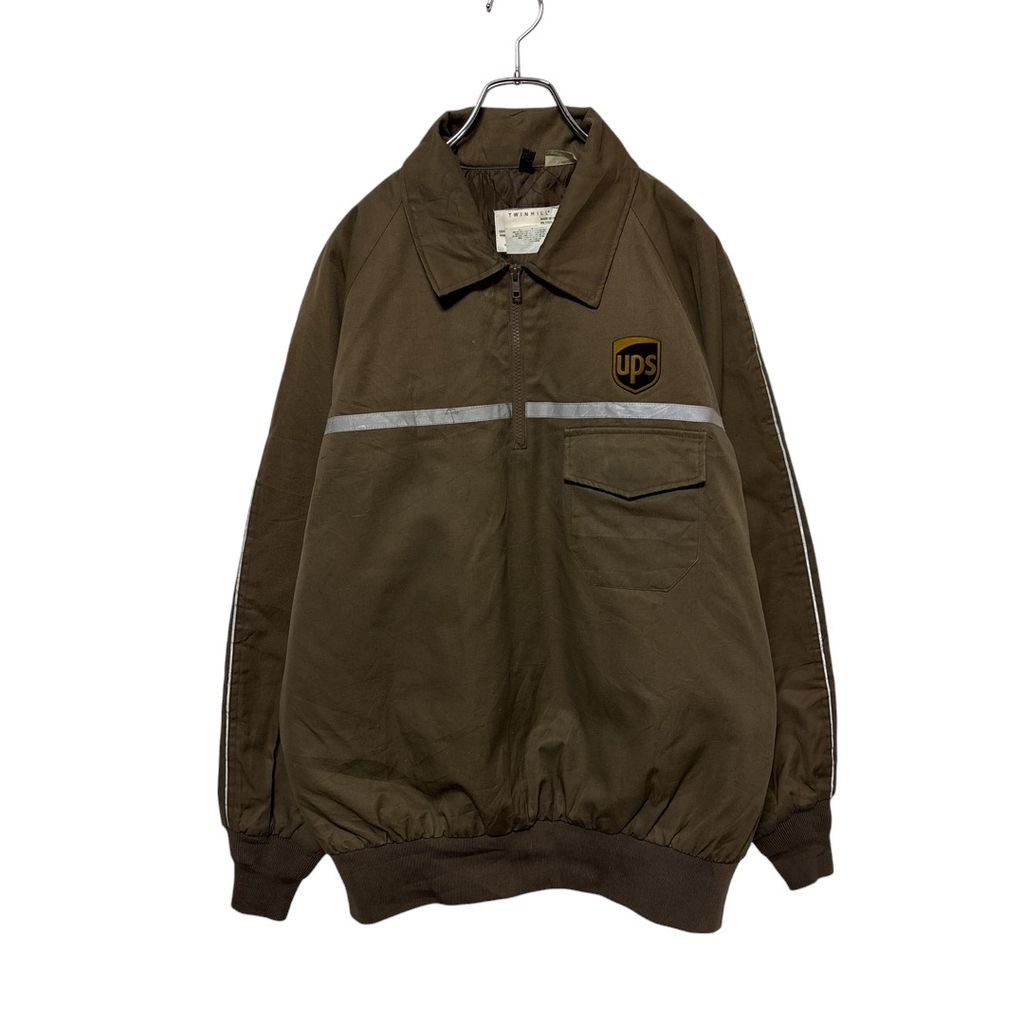 TWINHILL】 UPS 中綿入りハーフジップワークジャケット S-3221 - メルカリ