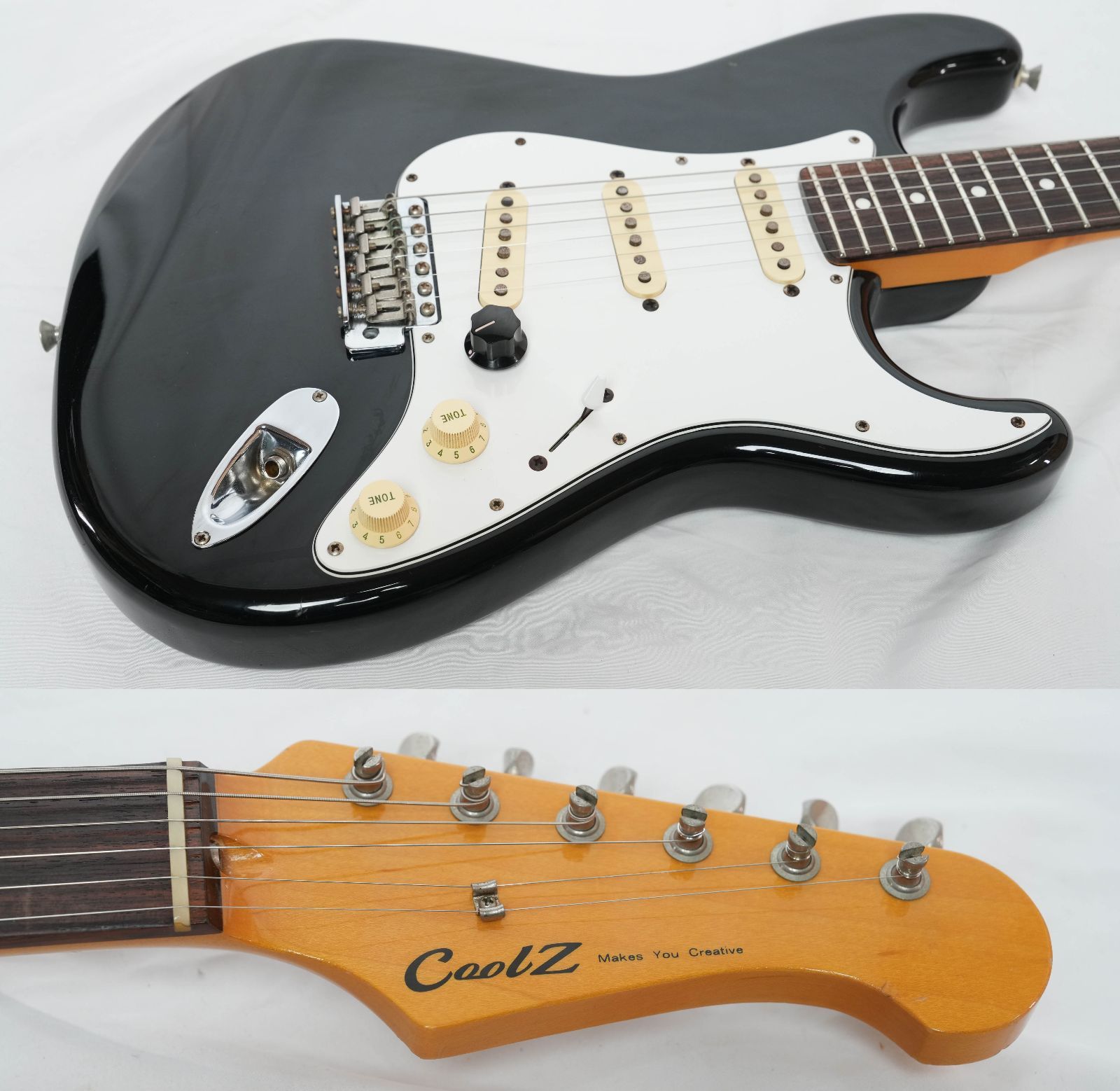 【フジゲン製】CoolZ zst-1r ストラトキャスター ブラック フジゲン製】CoolZ zst-1r ストラトキャスター ブラック フジゲン製
