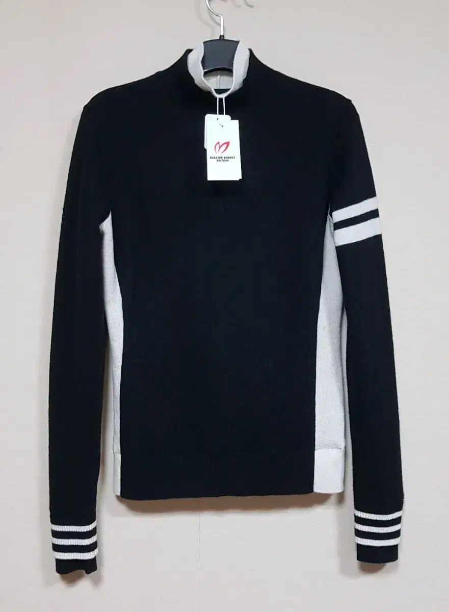 マスターバニーエディション レディース ダブルネック ミックス 防風ニット