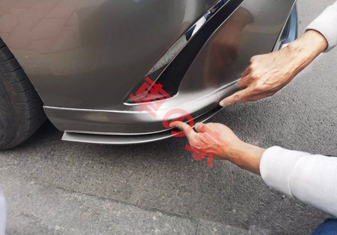 レクサス ES ES260300h ES200 2018年 - フロント オーバーフェンダー 左右2Pセット フェンダーパネル