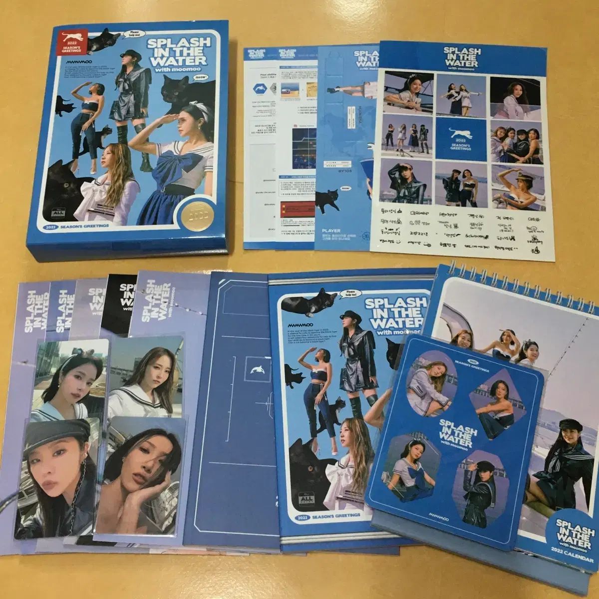 MAMAMOO ママム フィイン シーグリ 2022 MAMAMOO(ママム) 2022 シーグリ シーズングリーティング ソーラー