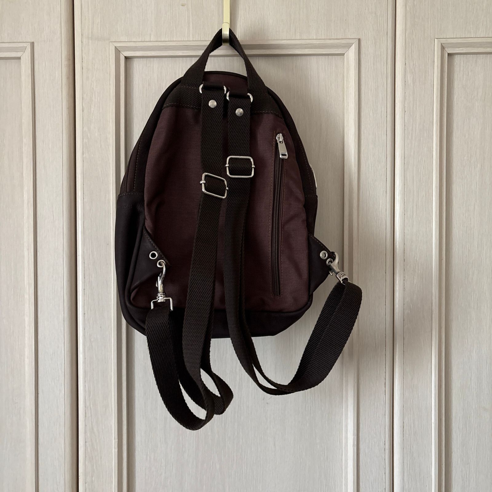 jean louis foures リュック レザー leather ブラウン brown 茶色 