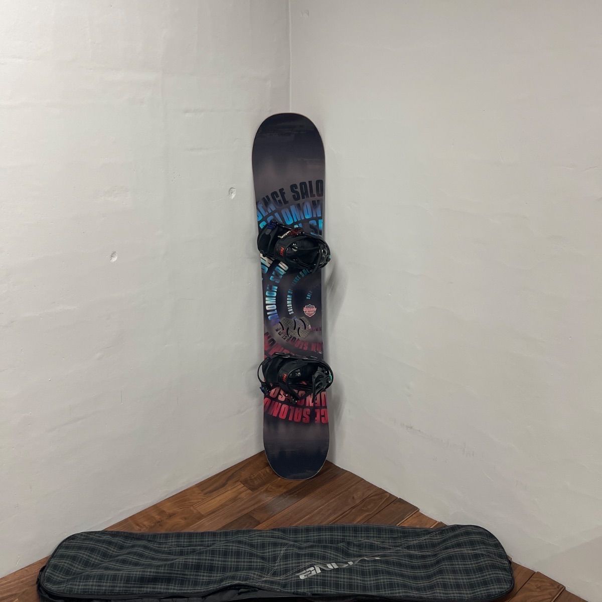 SALOMON スノーボードセット ケース付き