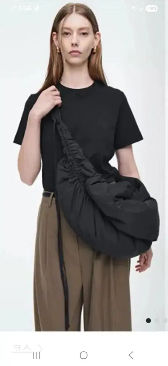 コスシャーリング ボディバッグ オーバーサイズ