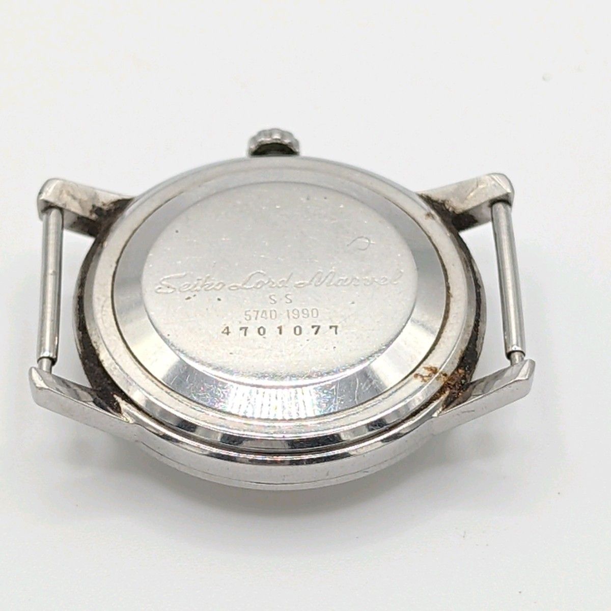 SEIKO LORD MARVEL Watch hand wound Men s Silver Not Working Y 2 K セイコー 時計 手巻き式 メンズ シルバー ヴィンテージ アンティーク 23石 ラウンド 丸形 不動品