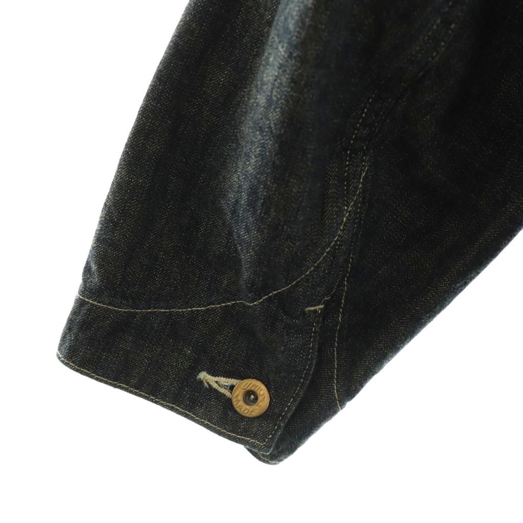 アーチエイトオーバーオールズ ARCH8 OVERALLS × カレンソロジー Curensology 25AW 20s COVERALL Denim Jacket デニムジャケット カバーオール F ブラック DF OS GULLKHAN_COM