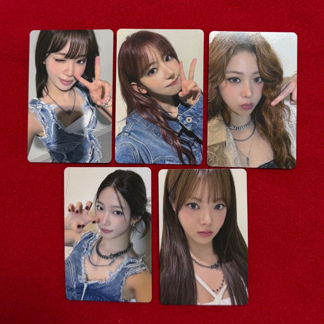 LE SSERAFIM SPAGHETTI ユニバ ラキドロ 15枚 1回目 Le Sserafim Spaghetti ユニバーサル 1回目 ラキドロトレカ ル