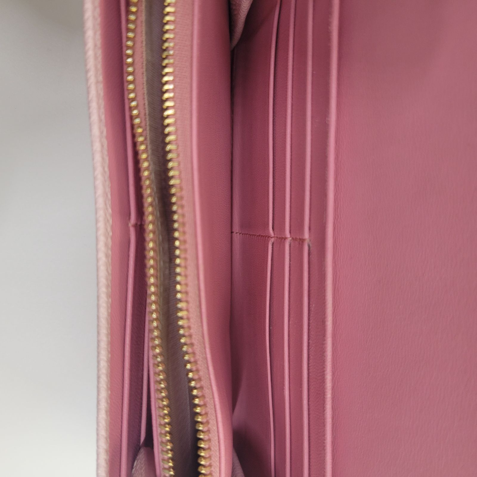 BVLGARI ブルガリ / B-zero1 ビーゼロワン ロゴクリップ 長財布 ピンク