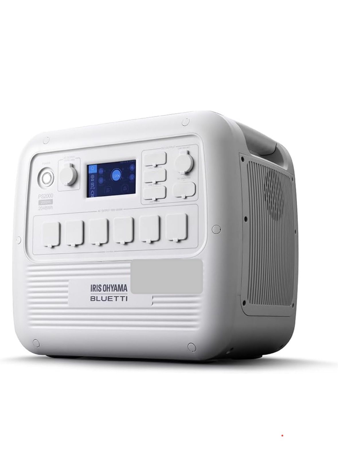 アイリスオーヤマ × BLUETTI ポータブル電源 ホワイト PS2000AA-W 大容量 約 2000wh