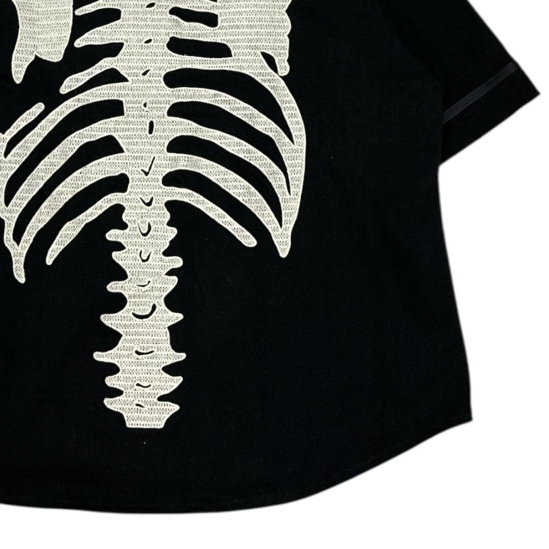 KAPITAL 16/-度詰め天竺ベースボールシャツ (BONE) - メルカリ