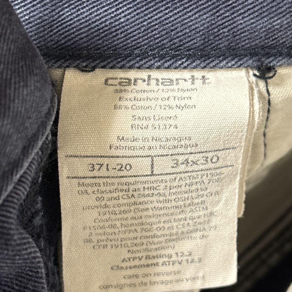 Carhartt】 FR リフレクター ロゴ刺繡ワークパンツ S-3235 - メルカリ
