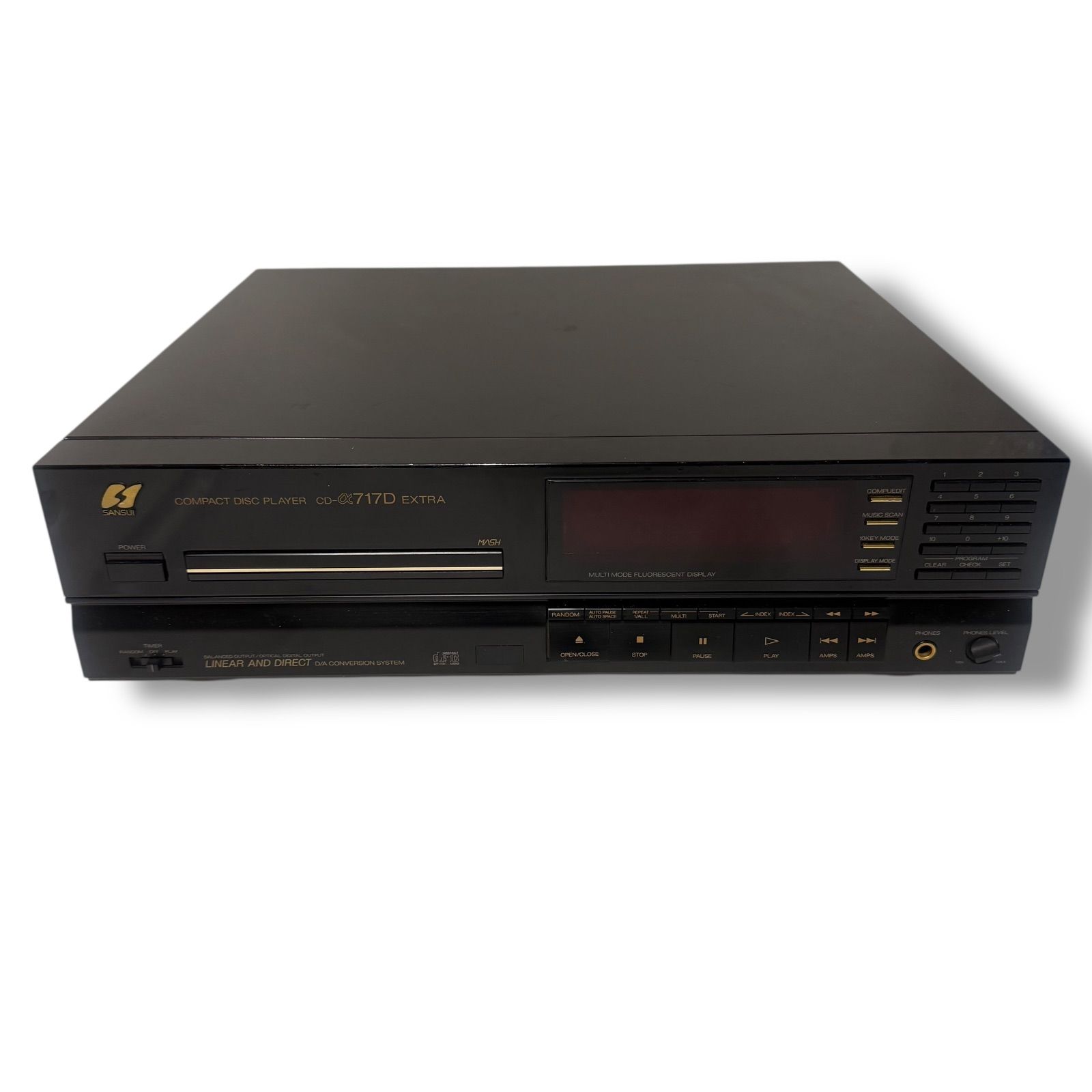  SANSUI CD α717 D EXTRA CDプレーヤー サンスイ コンパクト ディスク プレイヤー CD SACDプレーヤー プレーヤー