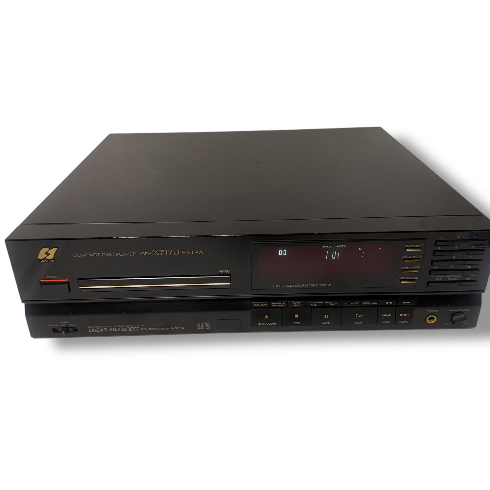 SANSUI CD-α717D EXTRA CDプレーヤー サンスイ コンパクト ディスク プレイヤー