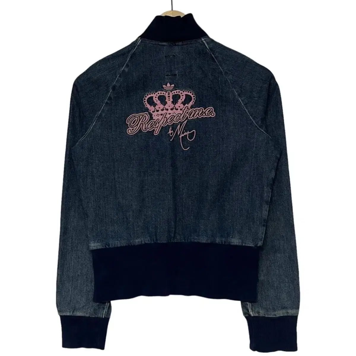 アディダス デニム トラックジャージ ジップアップ