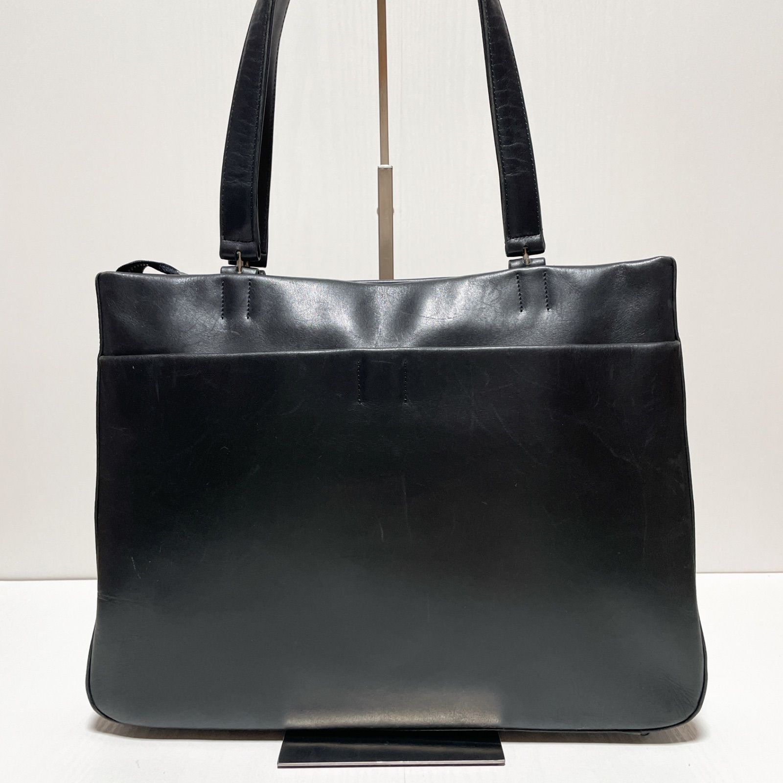 A4】Agnes b. アニエスベー トートバッグ ビジネスバッグ レザー