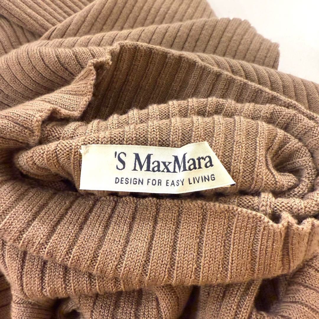 ニットワンピース タートルネック