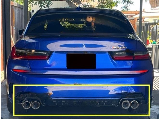 BMW M340i M240i M440i 3色選択 マフラーカッター ステンレス テールパイプ デュアル四本出し G21G42 FFCRYSTALESIA_COM