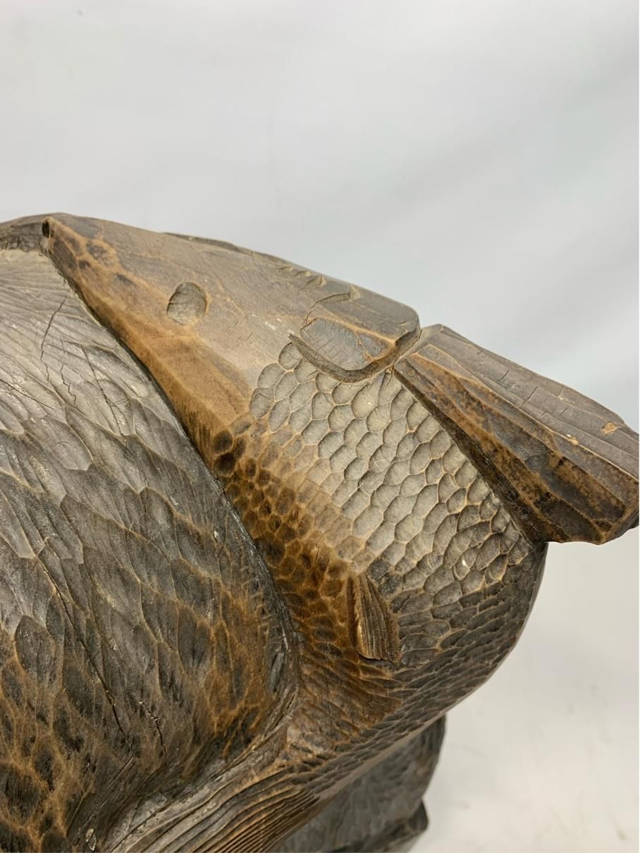 彫刻 アイヌ民芸