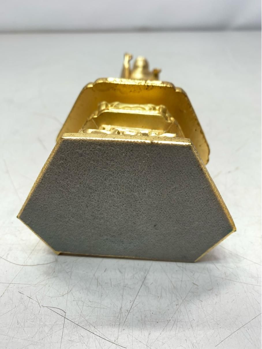 阿弥陀如来 置物 仏像 真鍮 金メッキ アンティーク人形 ヴィンテージ レトロ A9371B06 NEXPOTALLINN_EU