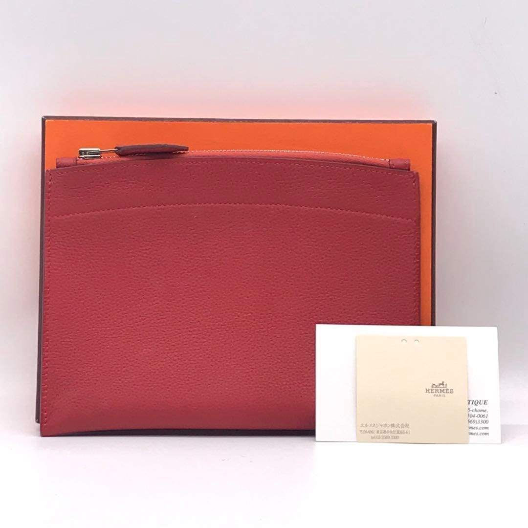 エルメス トゴ レザー ポシェット バザール PM クラッチバッグ ポーチ フォロワー10％引きクーポンあり
