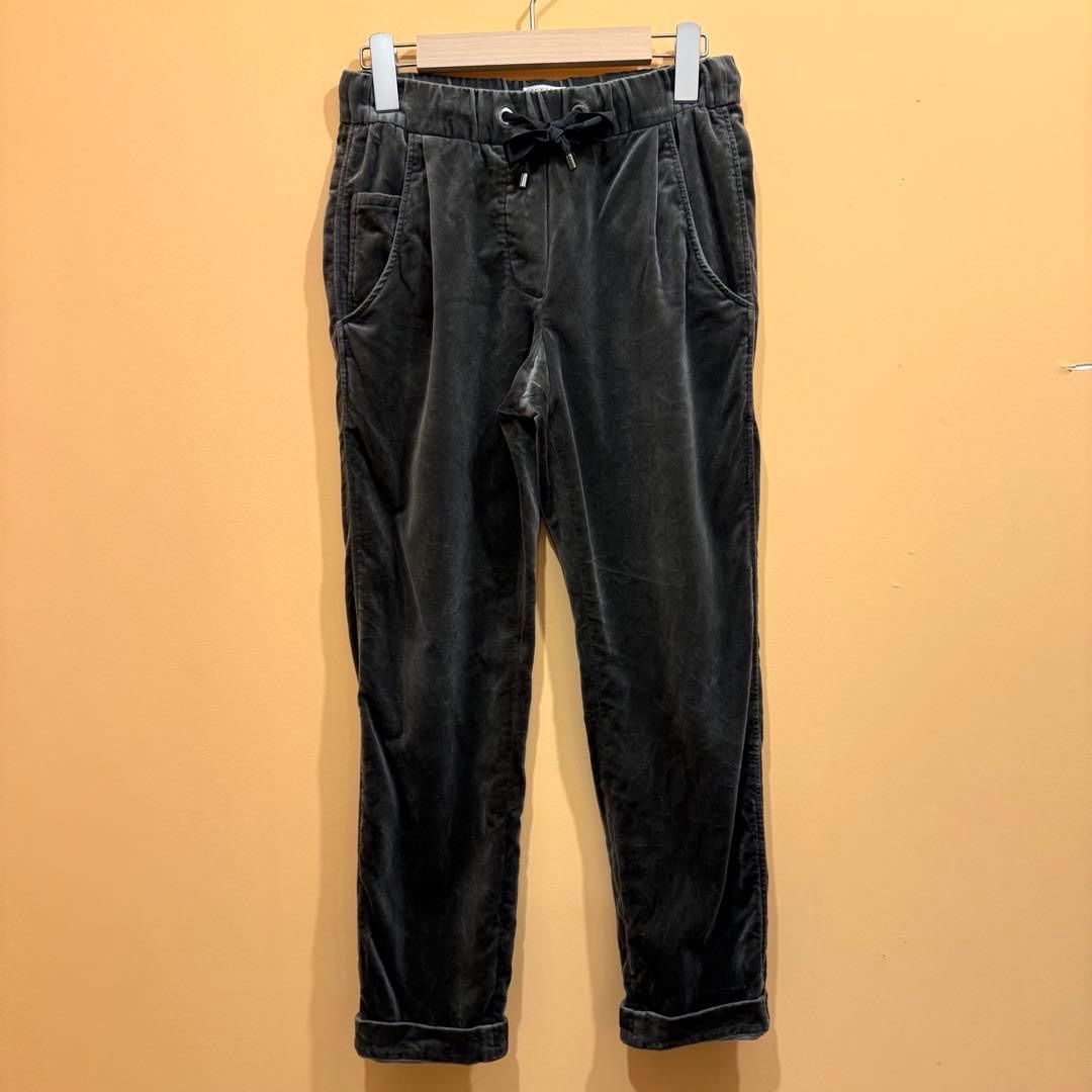 ブルネロクチネリ ベロア イージーパンツ 36 イタリア製 - メルカリ