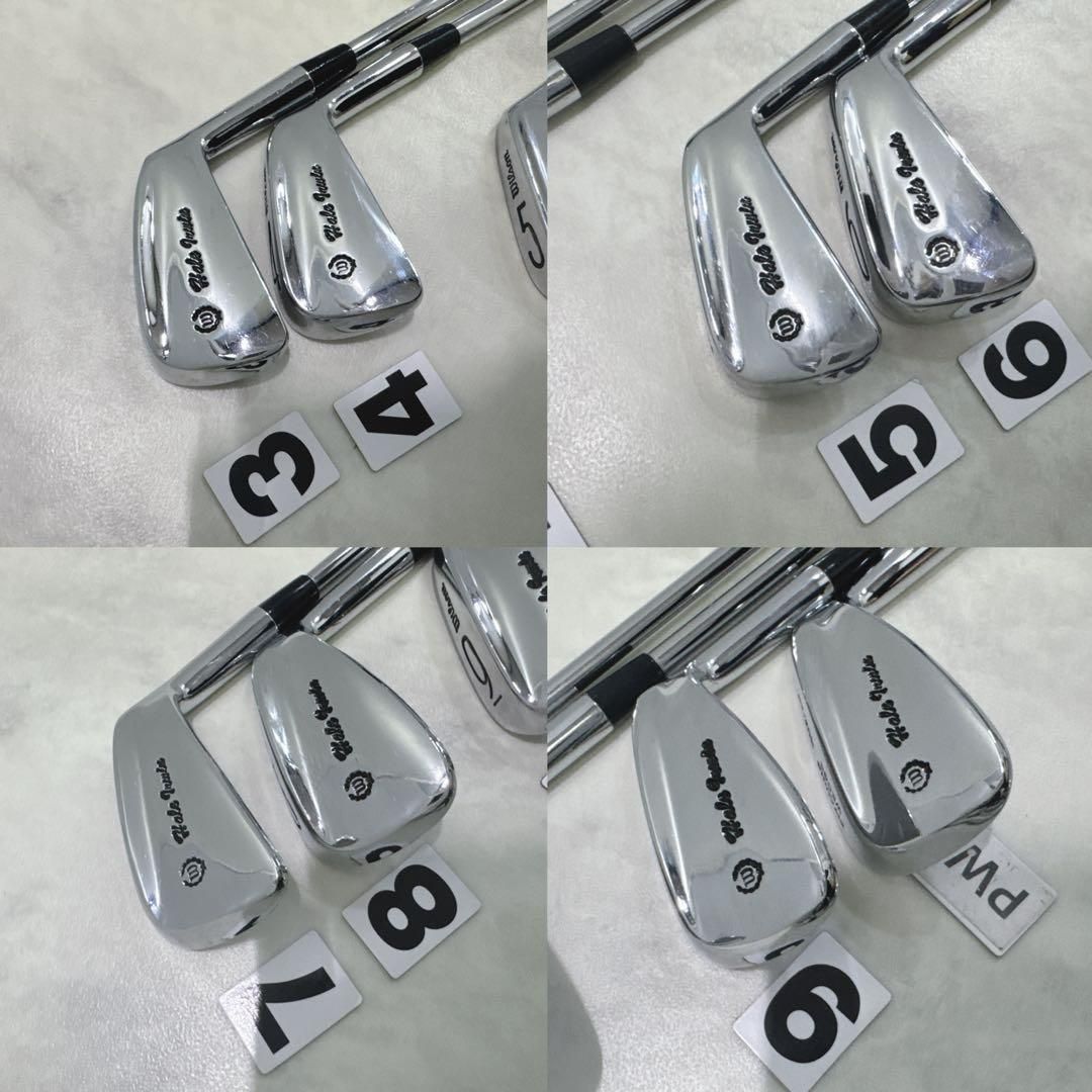 美品 ウィルソン 激レア マッスルバック アイアン ヴィンテージ3~PW 8本 美品 ウィルソン 激レア マッスルバック アイアン ヴィンテージ3~PW 8