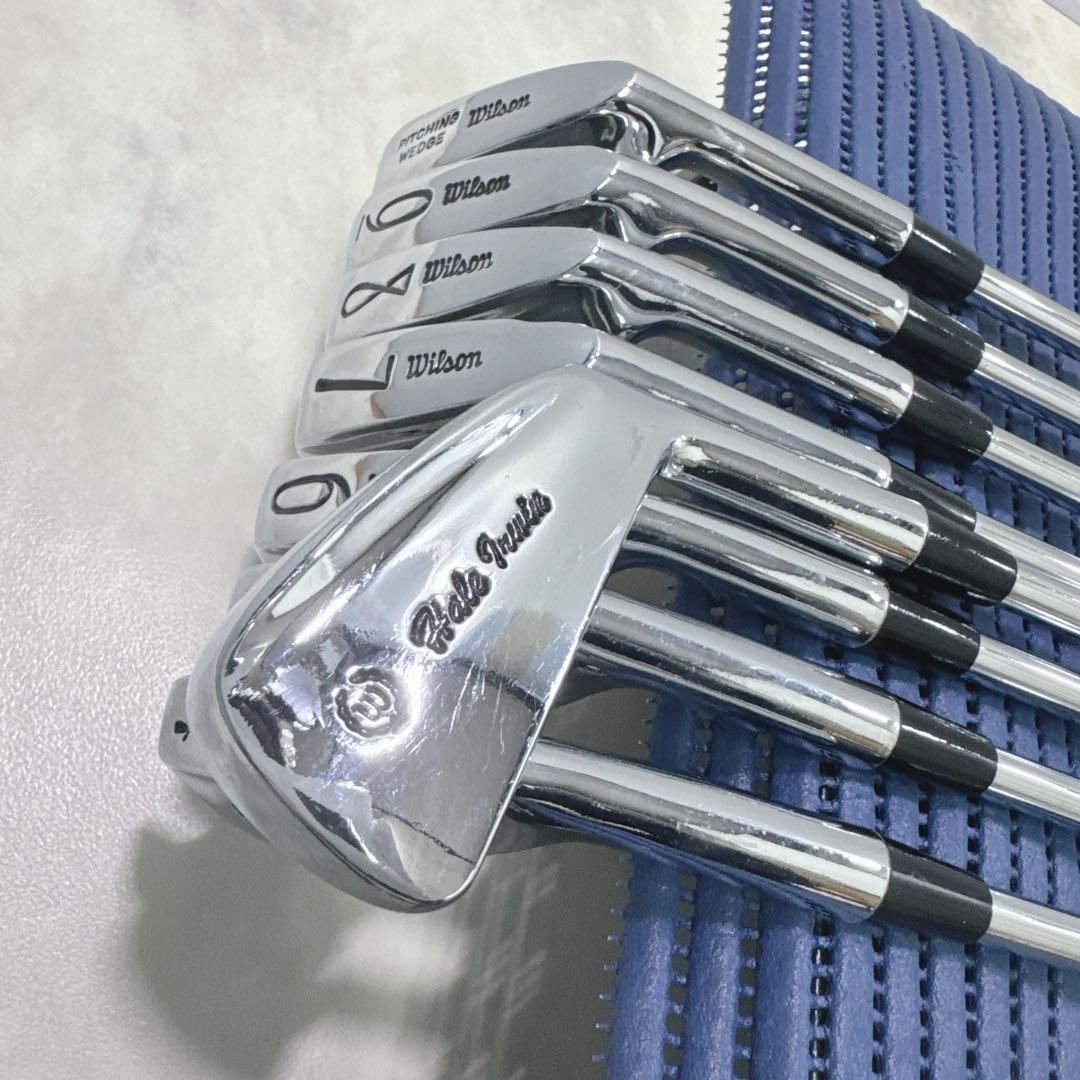 美品 ウィルソン 激レア マッスルバック アイアン ヴィンテージ3~PW 8本 美品 ウィルソン 激レア マッスルバック アイアン ヴィンテージ3?PW 8