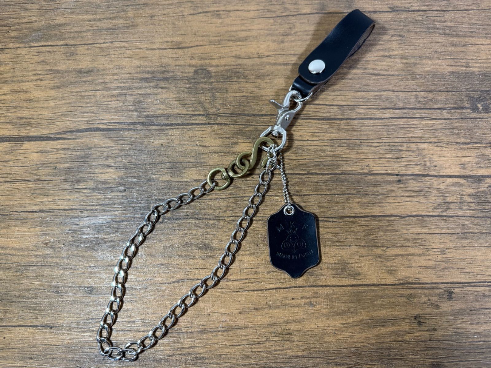 WKウォレットチェーン ベルトループクロムエクセル使用