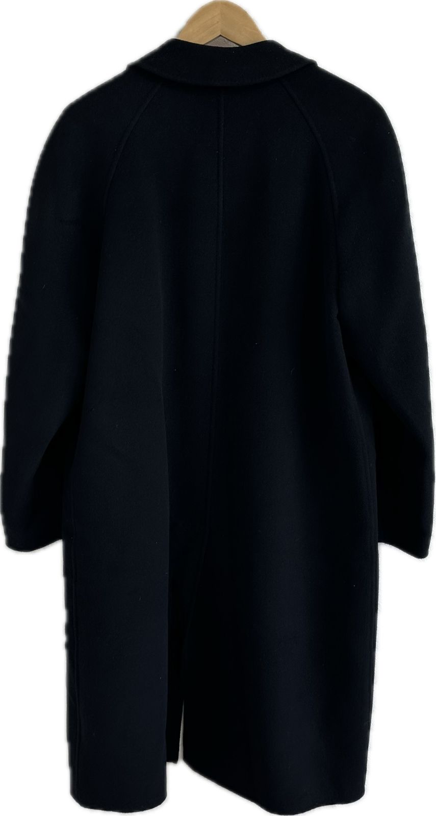 Z1583【美品】mila schonミラショーン ロングコートアウター ブラック