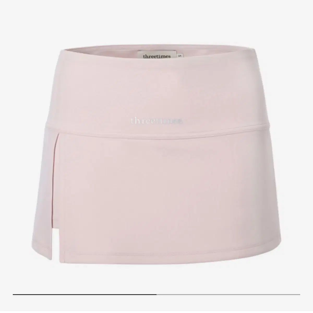 スリータイムズ アスレチック スリット スカート ピンク s